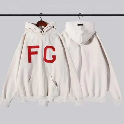 ESSENTIALS FG White Hoodie