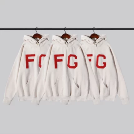 ESSENTIALS FG White Hoodie