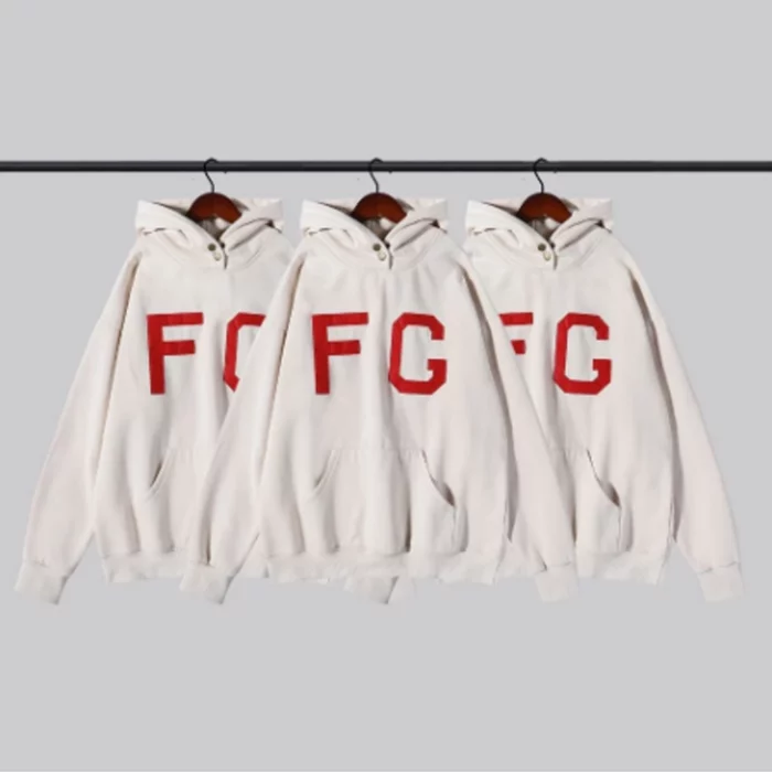 ESSENTIALS FG White Hoodie