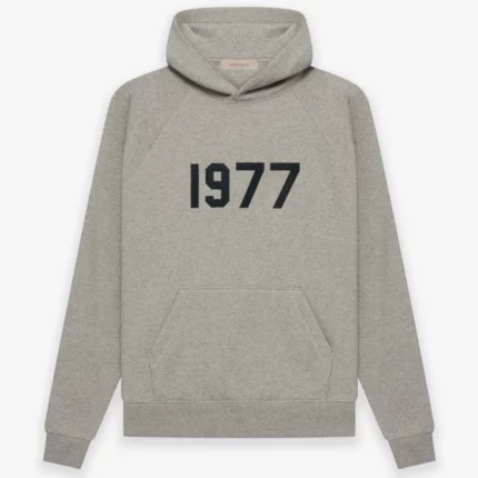 Essentials 1977 Hoodie – Dark Gray