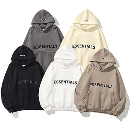 Essentials 1977 Logo Print Hoodie