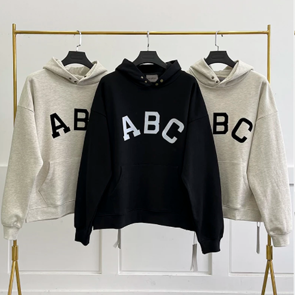 Essentials ABC Print Men Women Hoodie