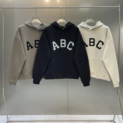 Essentials ABC Print Men Women Hoodie