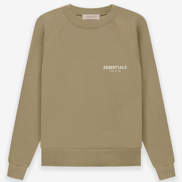 Essentials Fear of God Crewneck Sweatshirt – Brown