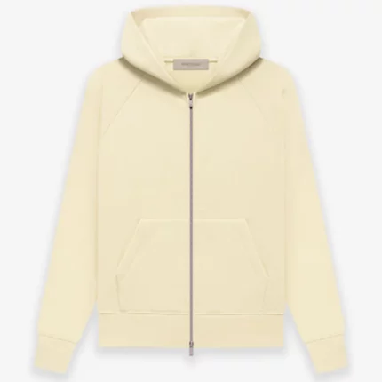 Essentials Fw22 Kids Fullzip Hoodie Canary