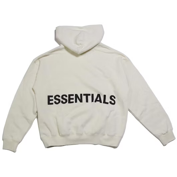 Essentials Graphic Pullover Hoodie Cream