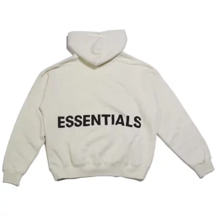 Essentials Graphic Pullover Hoodie Cream