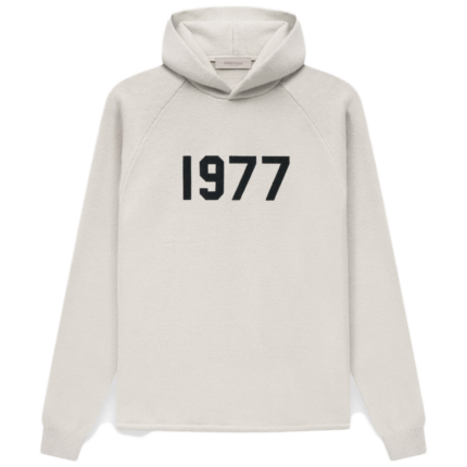 Fear Of God Essentials 1977 Knit Hoodie White