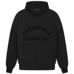 Fear of God Essentials Hoodie Black