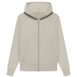 Fear Of God Essentials Kids Full-Zip Hoodie Smoke