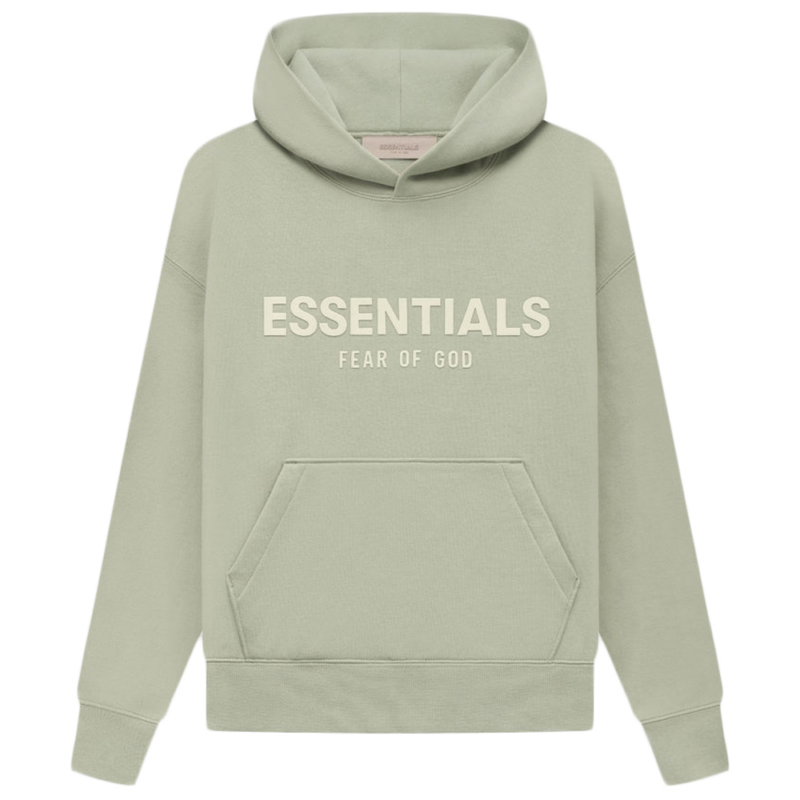 Fear Of God Essentials Kids Hoodie Seafoam