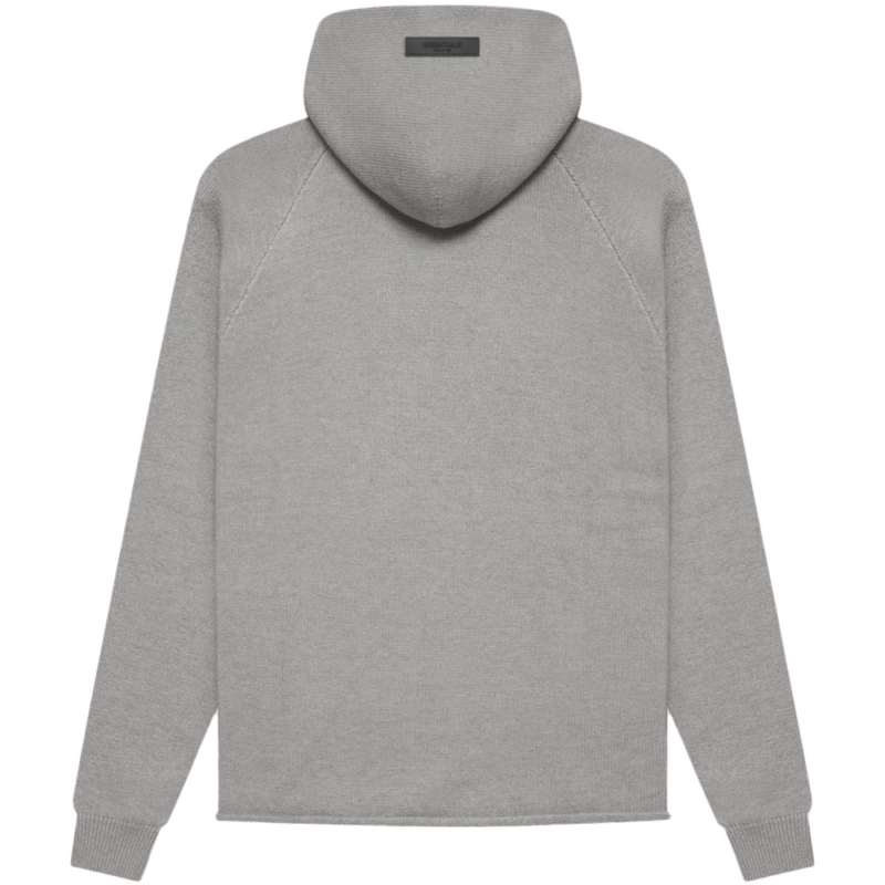 Fear Of God Essentials Knit Hoodie Dark Oatmeal