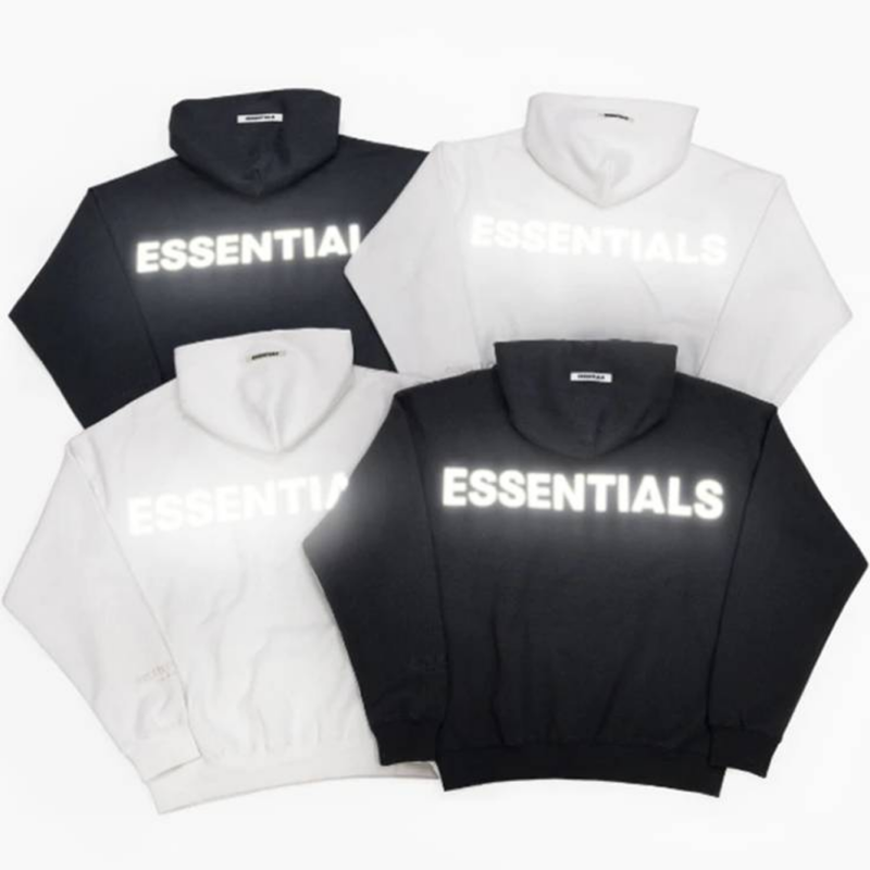 Fear Of God Essentials Reflective Letter Hoodie