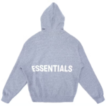 Fear of God Essentials Graphic Pullver Hoodie – Grey