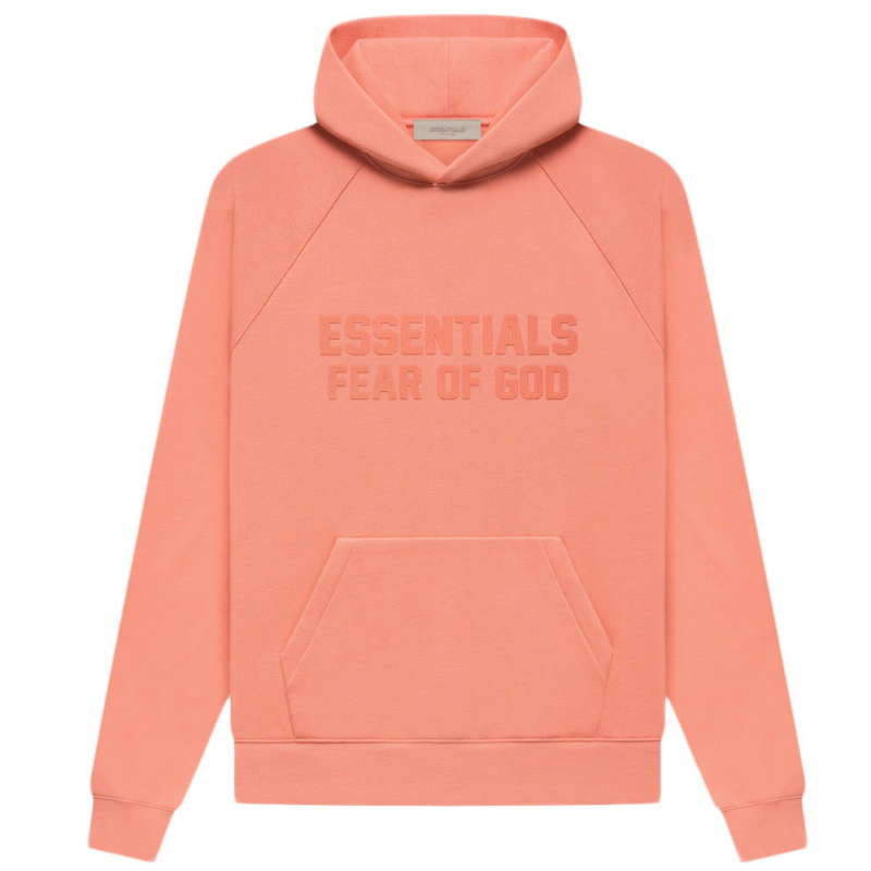 Fear of God Essentials Hoodie Coral