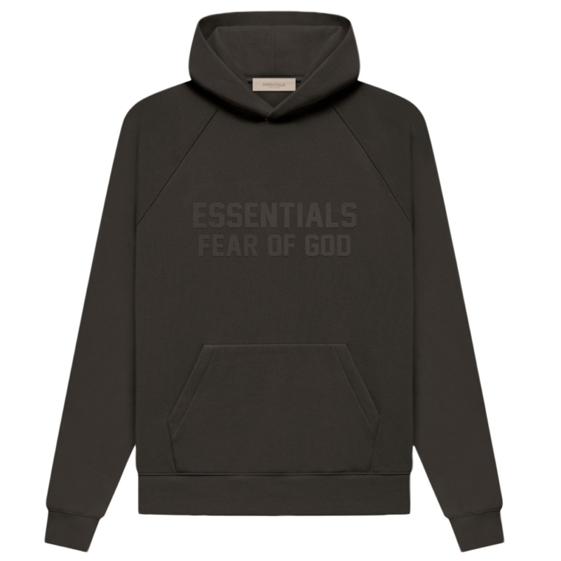 Fear of God Essentials Hoodie Off Black