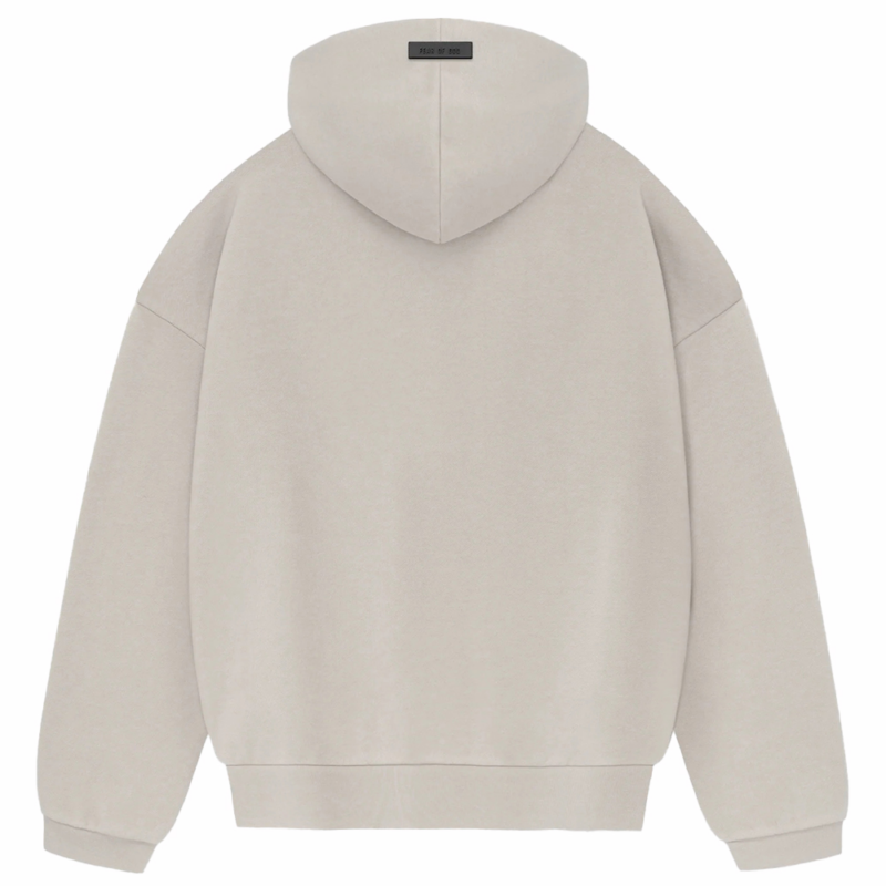 Fear of God Essentials Hoodie Silver Cloud