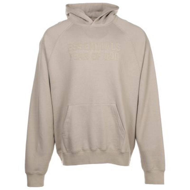 Fear of God Essentials Hoodie Smoke