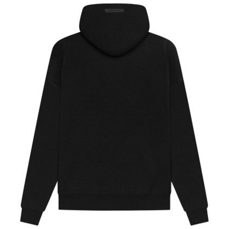 Fear of God Essentials Knit Pullover Hoodie Black