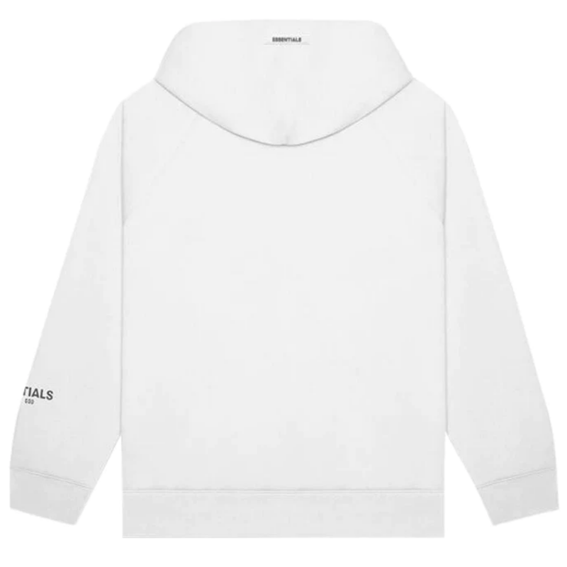 Fear of God Essentials Pull-Over Hoodie Applique Logo – White