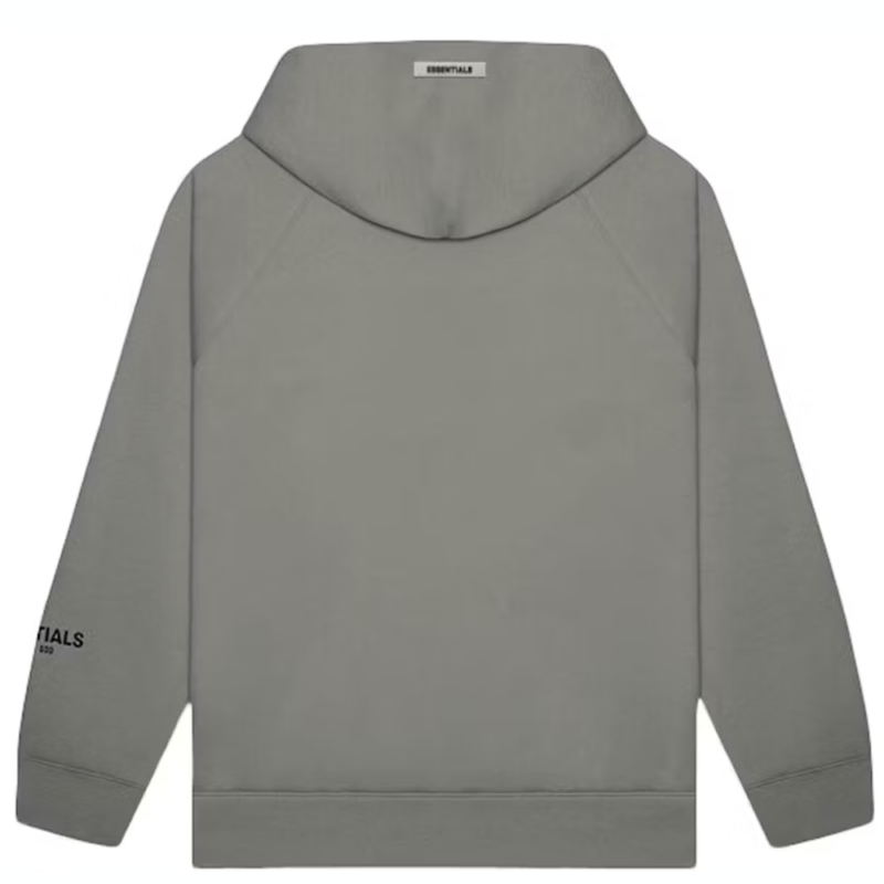 Fear of God Essentials Pullover Hoodie Applique Logo – Gray