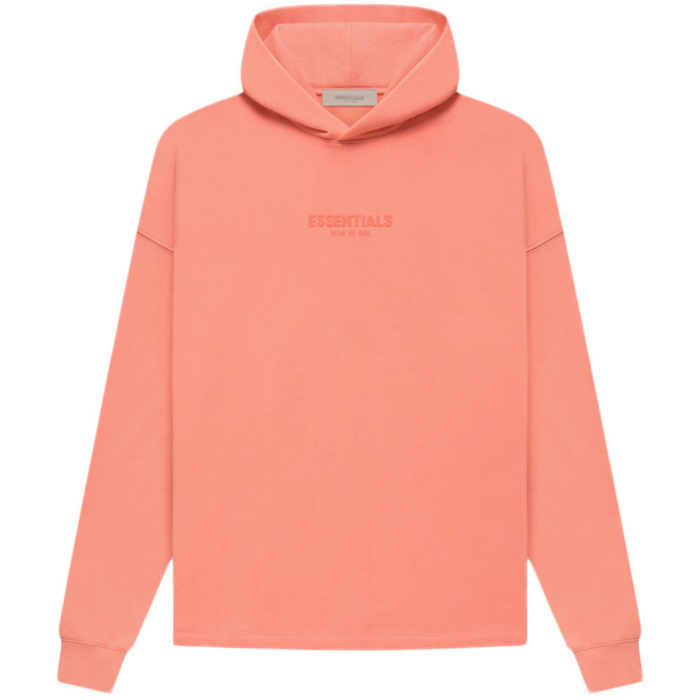 Fear of God Essentials Relaxed Hoodie Coral