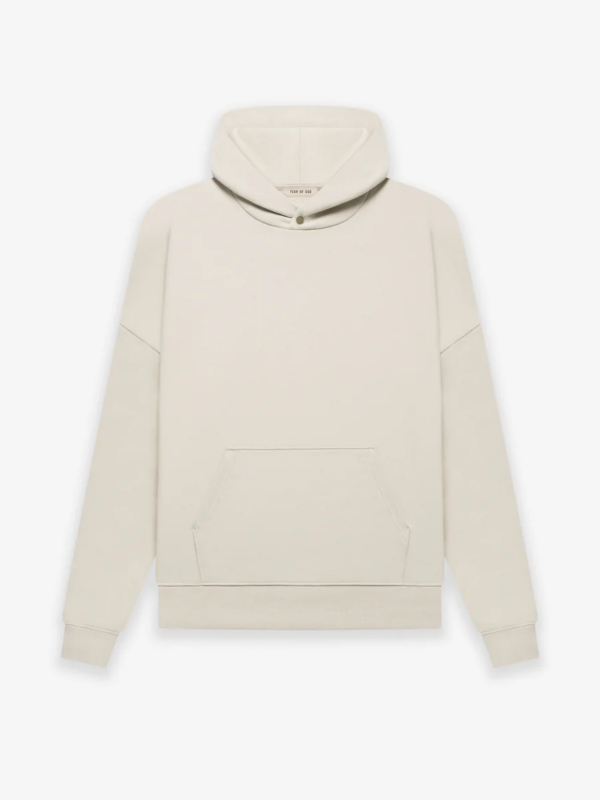 Fleece Hoodie Cement