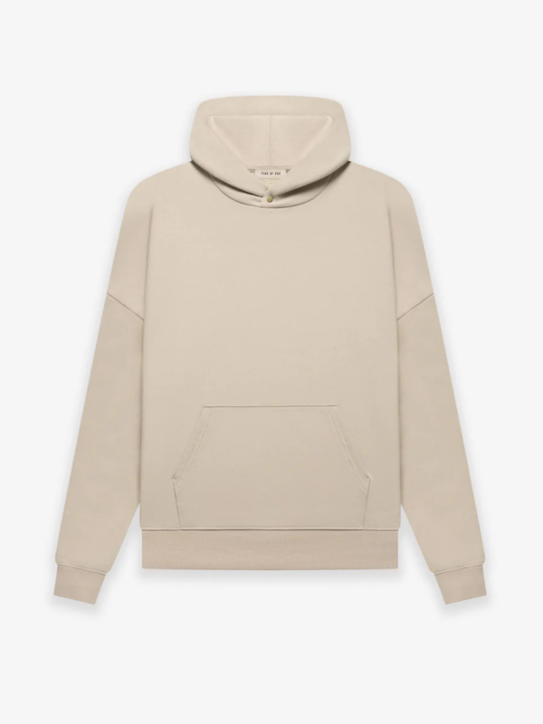 Fleece Hoodie Dusty Beige