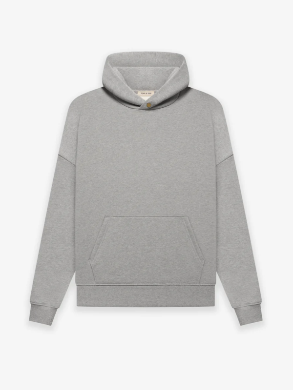 Fleece Hoodie Warm Heather Grey