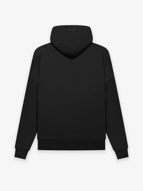 Fleece Zip Up Hoodie Black