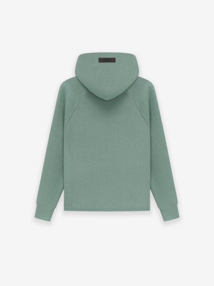 Kids Essentials Knit Hoodie Brunswick Green