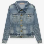 Essentials Kids Trucker Jacket Indigo